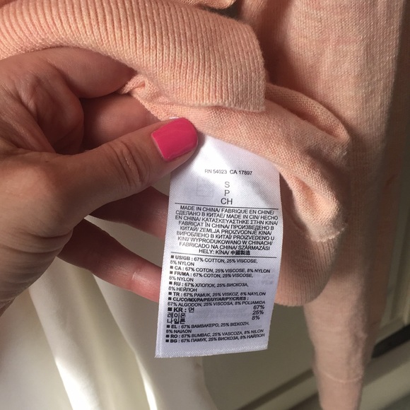 Banana cropped sweater light pink Banana Republic - Picture 5 of 5